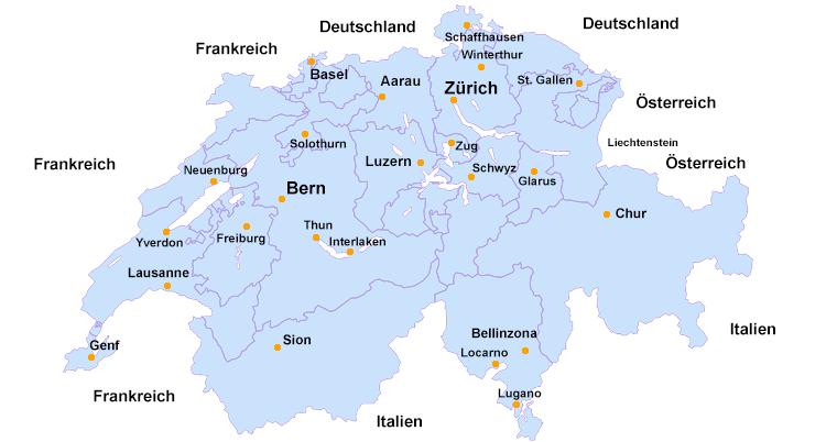 Die besten Städte in der Schweiz für Immobilieninvestitionen im Jahr 2025