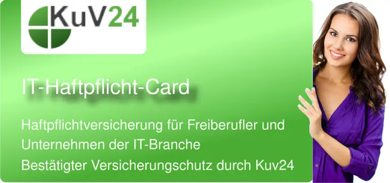 Wie funktioniert die Haftpflichtversicherung für Unternehmen im Bereich der IT-Dienstleistungen?