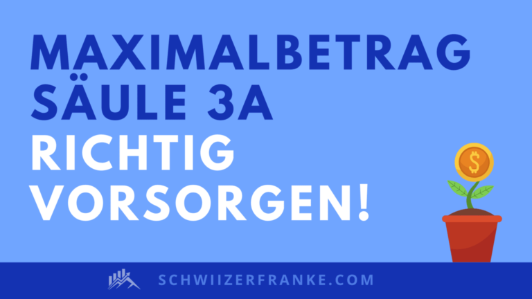 Wie kann man Steuern durch die dritte Säule reduzieren?