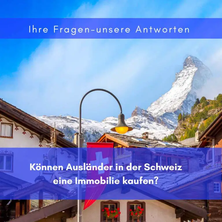 Immobilienrechtliche Bestimmungen für Ferienwohnungen in der Schweiz