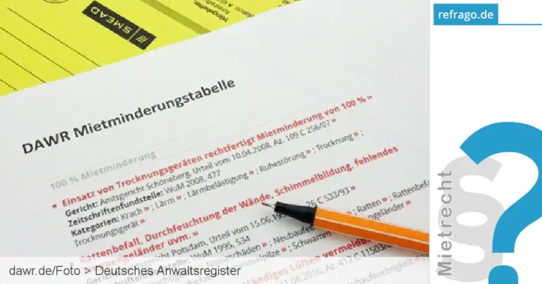 Mietrecht in der Schweiz: Was passiert bei einer Mietminderung?