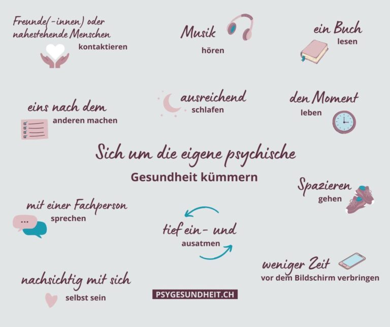 Was sind die besten Tipps für die geistige Gesundheit in der Schweiz?