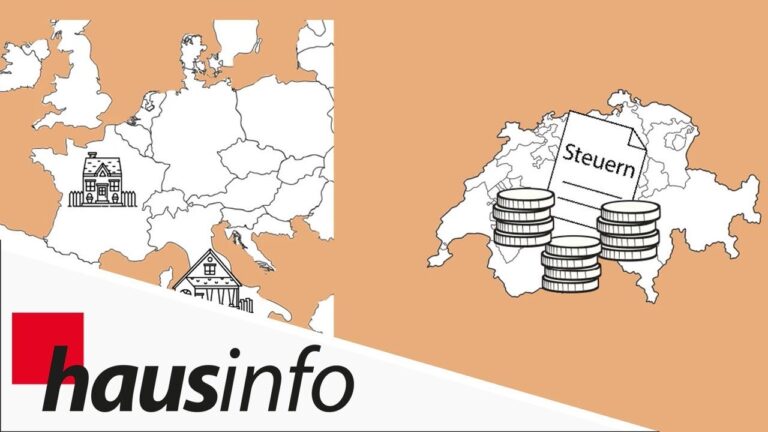 Was sind die steuerlichen Auswirkungen beim Kauf einer Immobilie in der Schweiz?