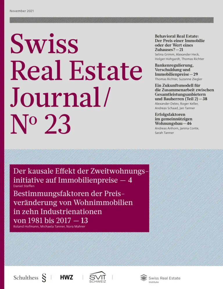 Welche Faktoren beeinflussen den Wert von Immobilien in der Schweiz?