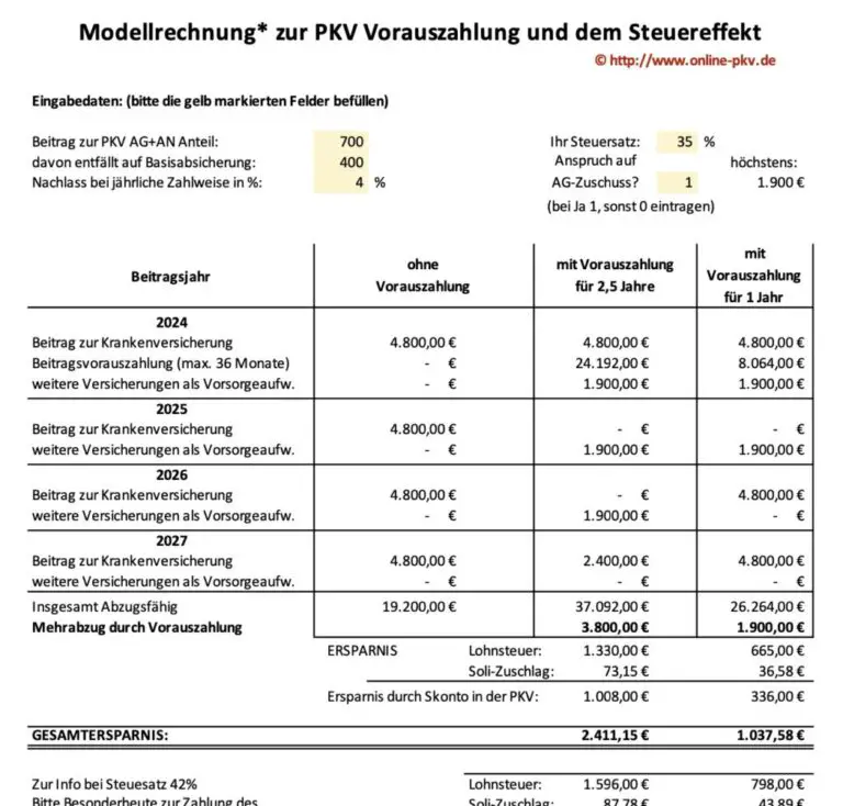 Welche Optionen gibt es, um Krankenkassenprämien in der Steuererklärung abzusetzen?