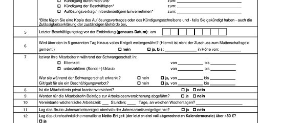 Welche Pflichten hat der Arbeitgeber bei Mutterschaftsentschädigung?