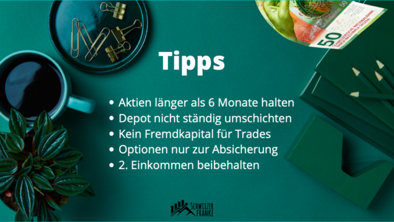 Welche steuerlichen Vorteile gibt es für Investitionen in den Schweizer Aktienmarkt?