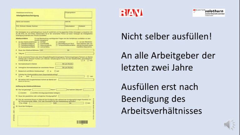Wie kann man sich auf das erste Gespräch mit dem RAV vorbereiten?