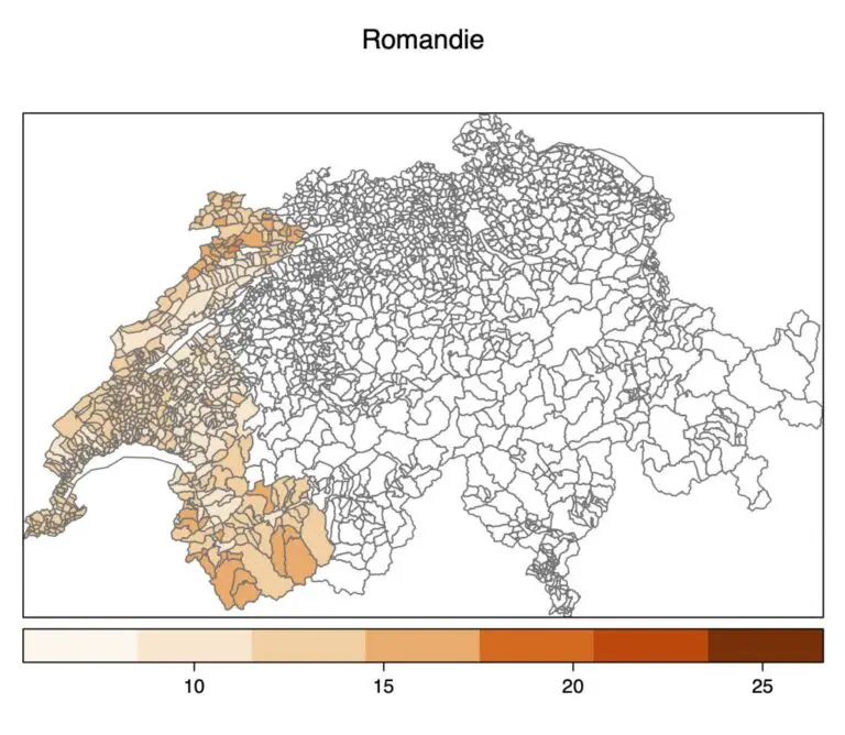 Wie unterscheiden sich Rentenlösungen zwischen den Sprachregionen der Schweiz?