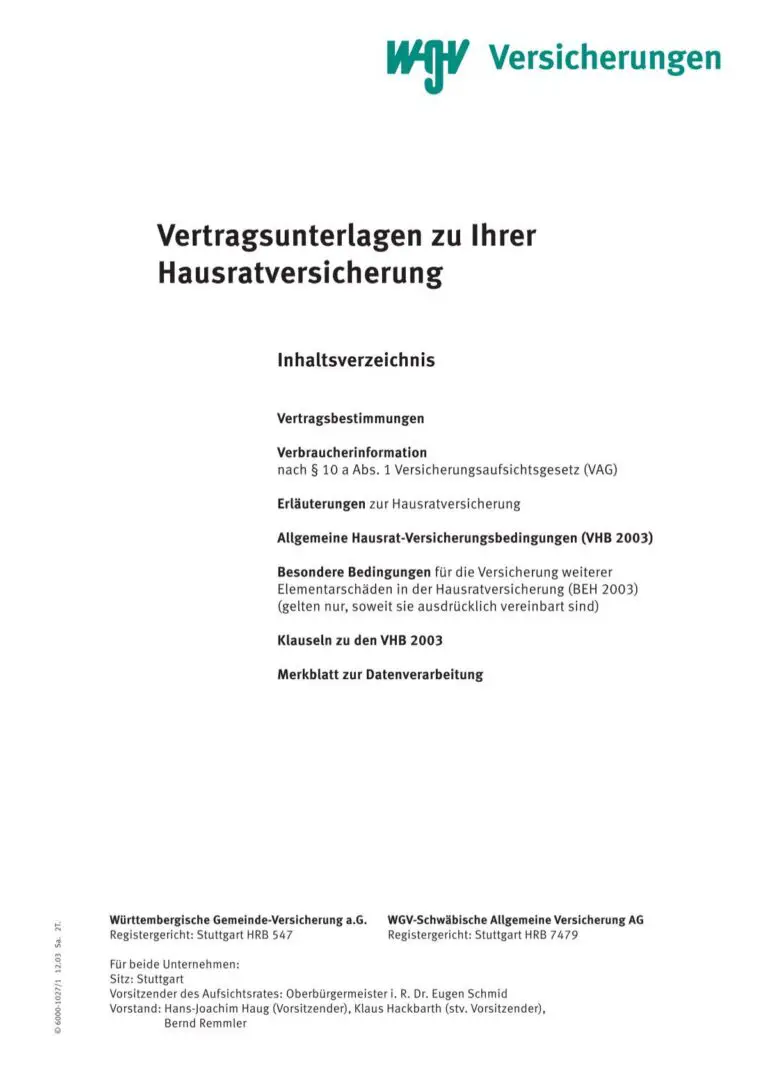 Wie wird der Wert von Immobilien für eine Hausratversicherung in der Schweiz ermittelt?
