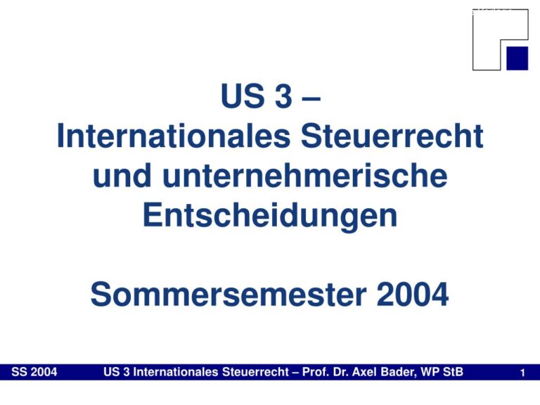 Wie wird die Unternehmensbesteuerung im Hinblick auf internationale Einkünfte in der Schweiz gehandhabt?