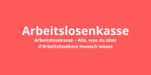 Arbeitslosenkasse