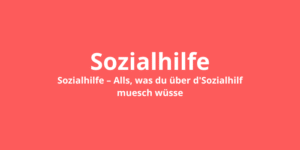 Sozialhilfe