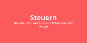 Steuern